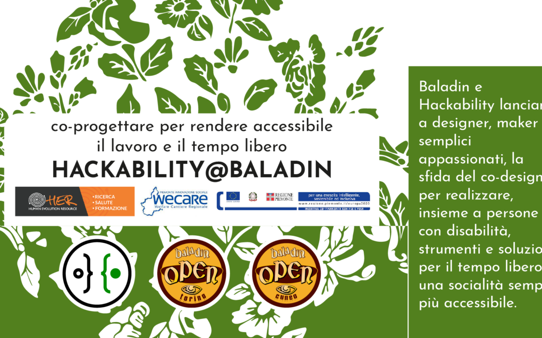 Hackability@Baladin